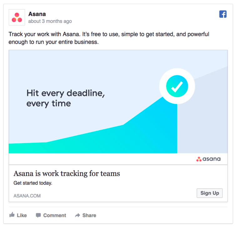 Asana ad