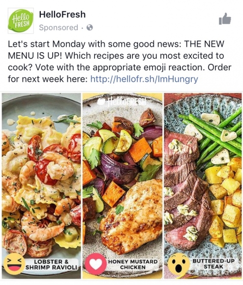 HelloFresh ad