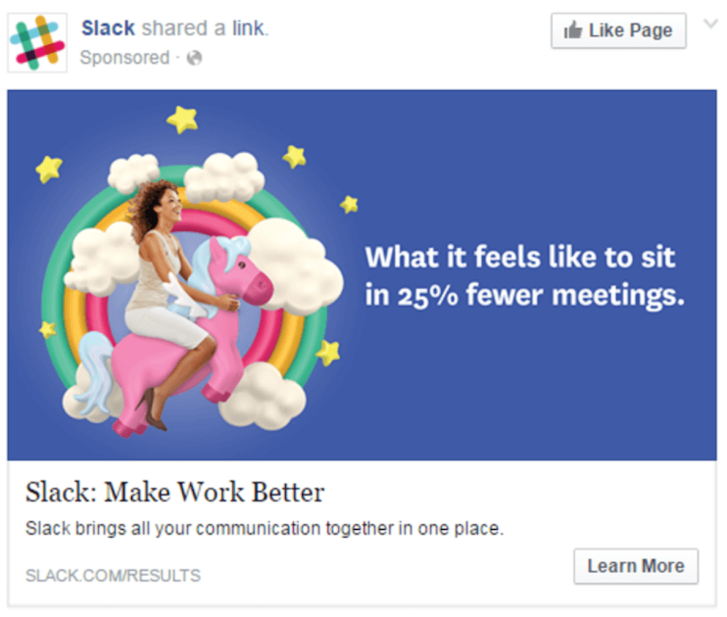 Slack ad