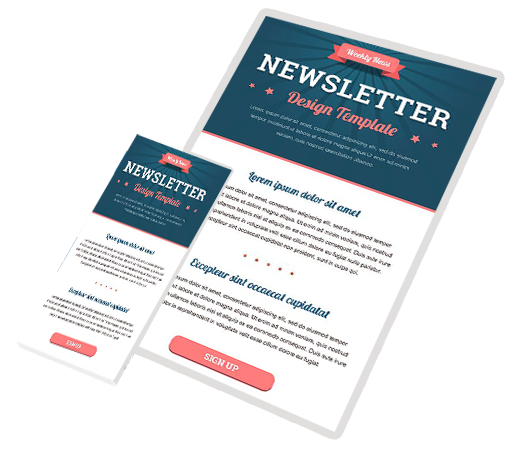 Newsletter design -