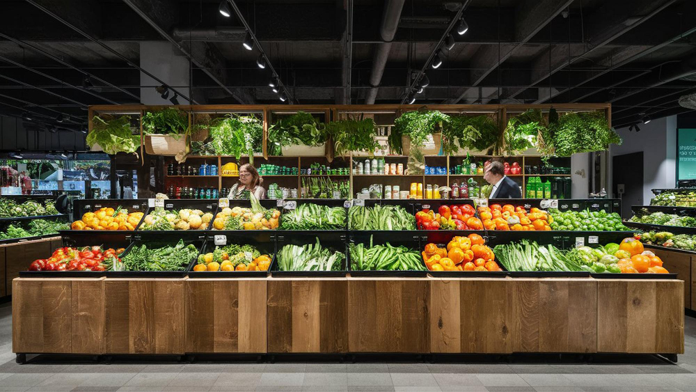 Fruits and vegetable store